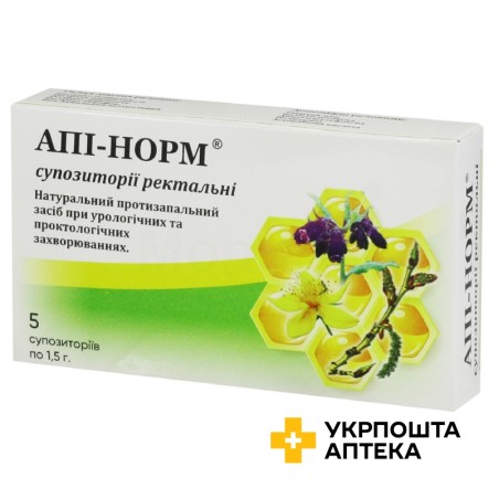 Апі-норм суп. рект. №5 Фармекс Груп (Україна)