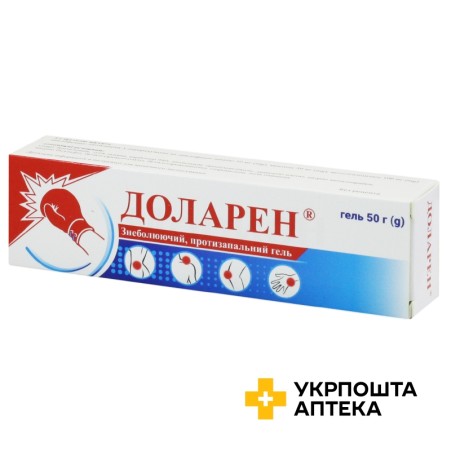 Доларен гель 50.г Наброс Фарма (Індія)