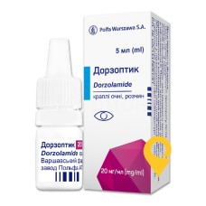 Дорзоптик крап. очні 2 % 5.мл Rafarm (Греція)