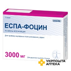 Еспа-фоцин пор. д/орал. р-ну 3 г 8 г Еспарма (Німеччина)
