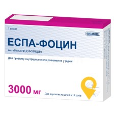 Еспа-фоцин пор. д/орал. р-ну 3 г 8.г Ліндофарм (Німеччина)