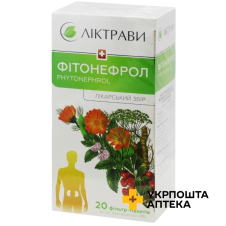 Фітонефрол збір 1.5г №20 Ліктрави (Україна)