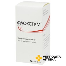 Флоксіум р-н д/інф 5 мг/мл 100 мл Артеріум (Україна)