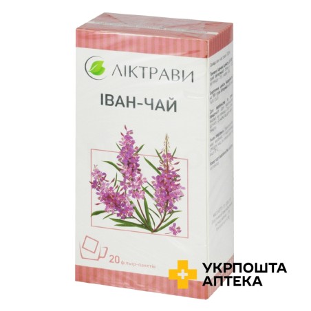 Іван-чай №2 фільтр-пакет 1,5 г, гастро №20 Ліктрави (Україна)