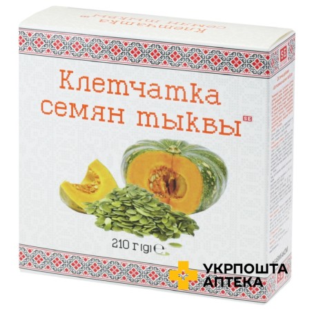 Клітковина насіння гарбуза 210 г Фармаком (Україна)