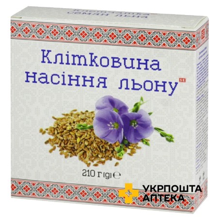 Клітковина насіння льону 210 г Фармаком (Україна)