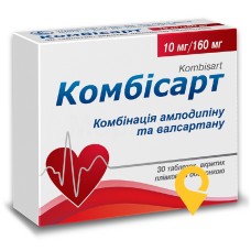 Комбісарт табл. 10 мг + 160 мг №30 Київський вітамінний завод (Україна)