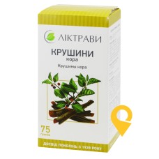 Крушини кора, кора, пачка, №1