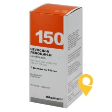 Левоцин-Н р-н д/інф 5 мг/мл 150.мл Фармасел (Україна)