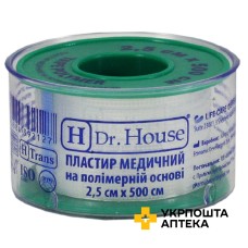 Лейкопластир H Др. Хаус 2,5 см * 500 см, на полімер. осн. Changzhou Nanfang MAF (Китай)