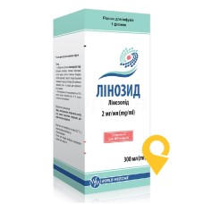 Лінозид р-н д/інф 2 мг/мл 300.мл Мефар Ілач (Туреччина)