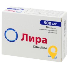 Ліра табл. 500 мг №30 Фармак (Україна)