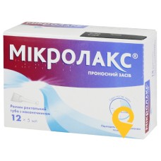 Мікролакс р-н рект. 5.мл №12 Delpharm Orleans (Франція)