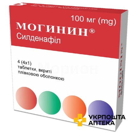 Могинин табл. 100 мг №4 Кусум Хелтхкер (Індія)