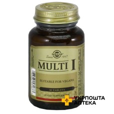 Мульти-I (Multi-One) Solgar табл. №30 Солгар Вітамін енд Херб (США)