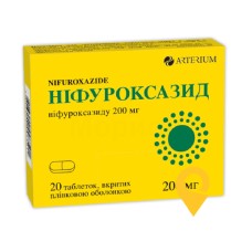 Ніфуроксазид табл. 200 мг №20 Київмедпрепарат (Україна)