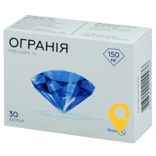 Огранія капс. 150 мг №30 Фармак (Україна)
