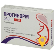 Прогинорм ово капс. м'які 100 мг №30 Лаб. Леон Фарма (Іспанія)