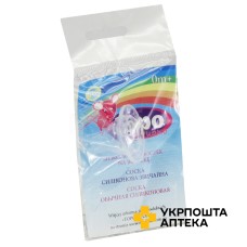 Соска силіконова на пляшку Топо буоно ST1, звичайна Syryca (Польща)