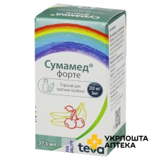Сумамед форте пор. д/сусп. 200 мг/5 мл 37.5мл Пліва (Хорватія)