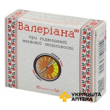 Валеріана капс. 400 мг №30 Фармаком (Україна)