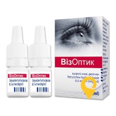 Візоптик крап. очні 0,05 % 5.мл №2 Jadran-Galenski Laboratorij d.d. (Хорватія)