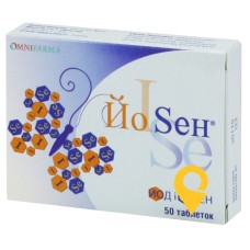 Йосен табл. 80 мг блістер №50 Омніфарма (Україна)