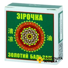 Золотий бальзам Зірочка 4 г Красота та Здоров'я (Україна)