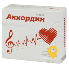 Аккордин р-н д/ін. 100 мг/мл 5.мл №10 Лекхім-Харків (Україна)