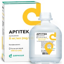 Аргітек р-н д/інф 8 мг/мл 250.мл Дарниця ФФ (Україна)