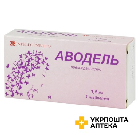 Аводель табл. 1,5 мг Лаб. Леон Фарма (Іспанія)