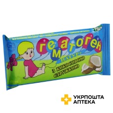 Гематоген 40 г, кокосова стружка Натур + (Україна)