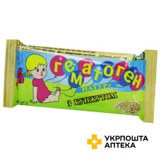 Гематоген 40 г, кунжут Натур + (Україна)