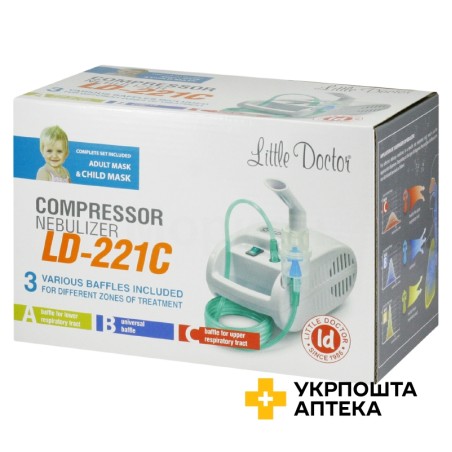Інгалятор (небулайзер) LD-221С компресорний Little Doctor (Китай)