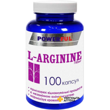 L-Аргінін POWERFUL 100 капс. Красота та Здоров'я (Україна)