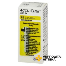 Ланцети Акку-Чек Софтклікс №25 Roche Diabetes Care GmbH (Німеччина)
