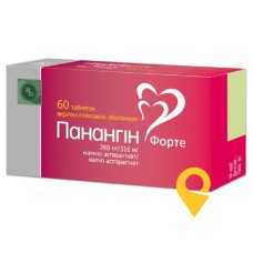 Панангін форте табл. №60 Гедеон Ріхтер (Угорщина)