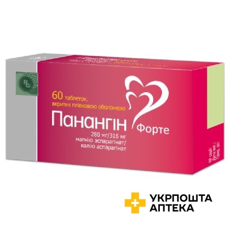 Панангін форте табл. №60 Гедеон Ріхтер (Угорщина)