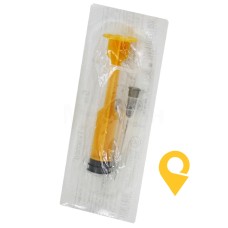 Шприц ін'єкційний Тірамед трехкомп. з голкою (Луер) 5 мл Гемопласт (Україна)