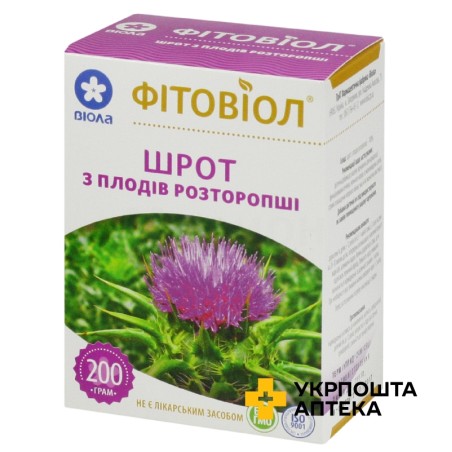 Шрот розторопші 200 г Віола (Україна)