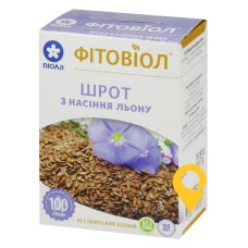 Шрот з насіння льону 100 г Віола (Україна)