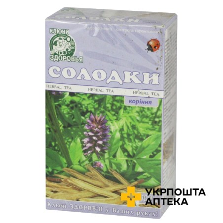 Солодки корені 100 г Ключі Здоров'я (Україна)