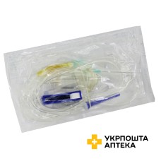 Система інфузійна Гемопласт Луєр, метал. голка Гемопласт (Україна)