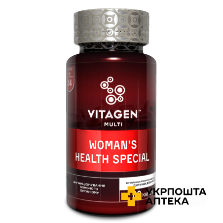 Вітаджен WOMEN'S HEALTH SPECIAL капс. №60 Biodeal Pharmaceuticals Private Limited (Індія)