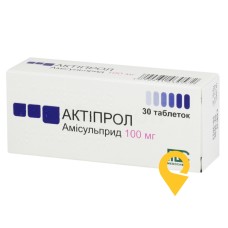 Актіпрол табл. 100 мг №30 Медокемі (Кіпр)