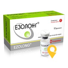Езолонг®, порошок для розчину для ін'єкцій або інфузій, флакон, №10