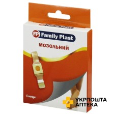 Фемілі пласт пластир мозольний 2 см * 6 см №5 Аргопласт (Україна)