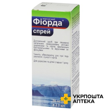 Фіорда спрей 30 мл Фітофарм Кленка (Польща)