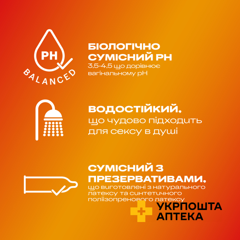 Інтимний гель-змазка DUREX® Warming  на силиконовій основі із зігріваючим ефектом(лубрикант), 50мл Reckitt Benckiser Healthcare (Великобританія)