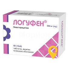 Логуфен табл. 250 мг №60 Кусум Хелтхкер (Індія)